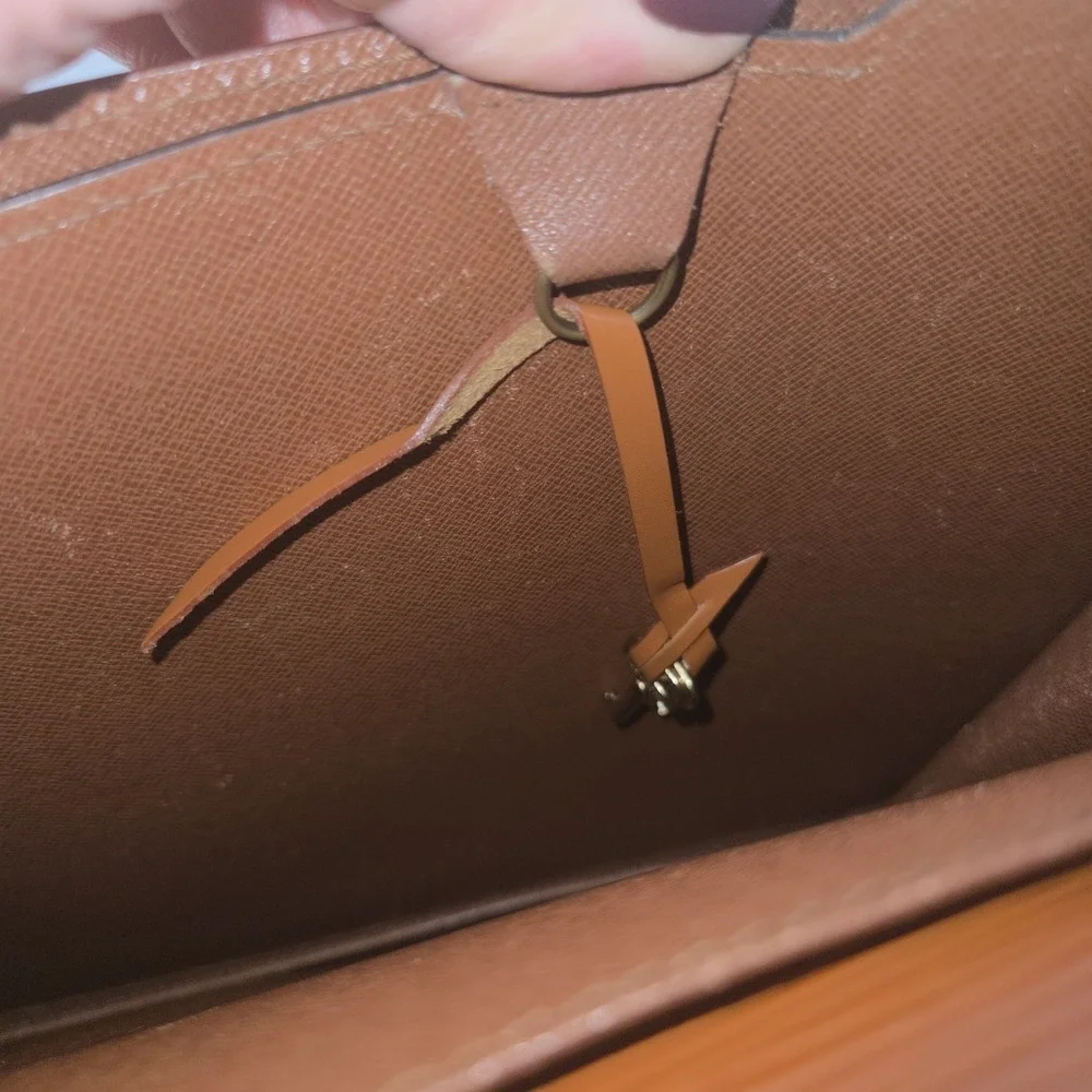 Louis Vuitton Epi Leather Serviette Conseiller Briefcase Attaché Brown MI815 VTG